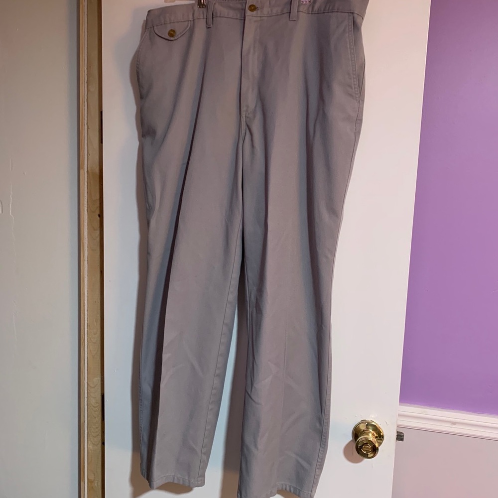 Towncraft Men’s Wrinkle Free Pants 40W x 30L